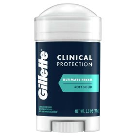 Gillette Clinical Soft Solid Antiperspirant Deodorant;  Ultimate Fresh;  2.6 oz