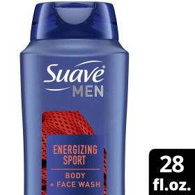 Suave Men Sport Body Wash Fragrance Body Wash and Shower Gel;  28 oz