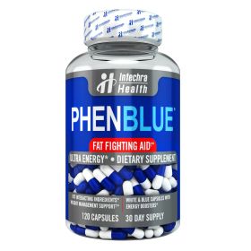 PHENBLUE Diet Pills - Fat Fighting Formula - 120 Capsules