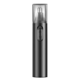 New Electric Nose Hair Trimmer Grade High Speed Motor (Option: Black-USB Charging)