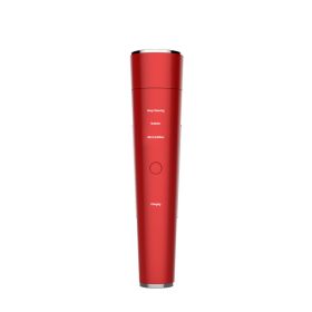 Ultrasonic Facial Cleanser (Color: Red)
