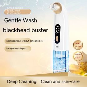 Blackhead Beauty Instrument Small Bubble Water Tank Circulation Facial Acne Pore Cleaning (Option: X19-English)