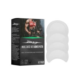 Men's Chest Tightening Mask Firming Up Breasts Tightening Anti-sagging Chest Muscle Massage Care Patch (Option: 4 Pieces)